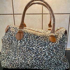 Wild Angel Bags when the side is buckled it’s 18x13x12. this for each bag.